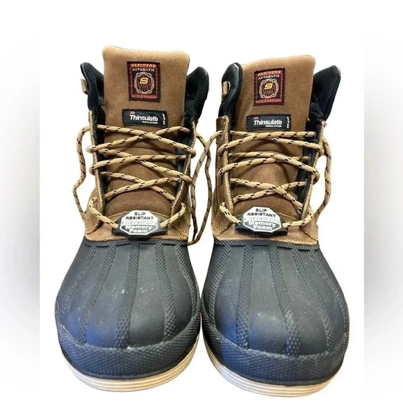 Skechers Work Robards Alberton Duck Slip Resistant
Snow Boots Size 11 - Picture 2 of 11